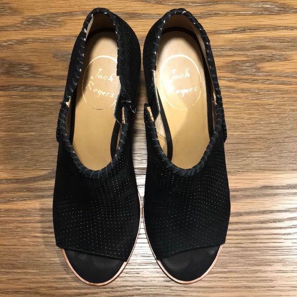 Jack Rogers Maya Peep Toe Booties - Picture 4 of 6